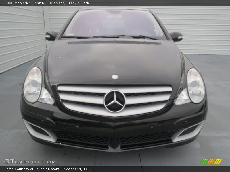 Black / Black 2006 Mercedes-Benz R 350 4Matic