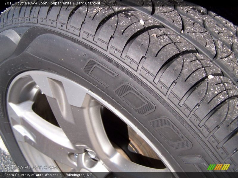 Super White / Dark Charcoal 2011 Toyota RAV4 Sport