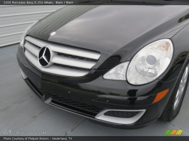 Black / Black 2006 Mercedes-Benz R 350 4Matic