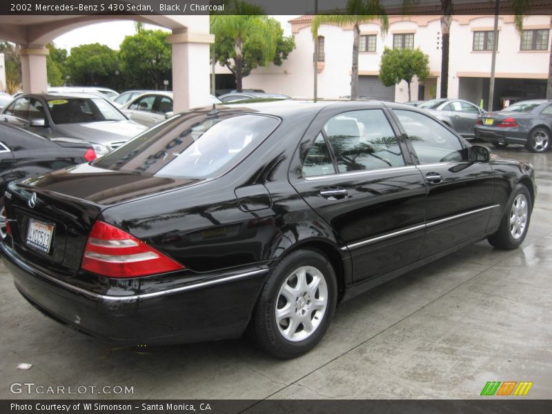 Black / Charcoal 2002 Mercedes-Benz S 430 Sedan