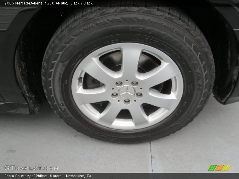 Black / Black 2006 Mercedes-Benz R 350 4Matic