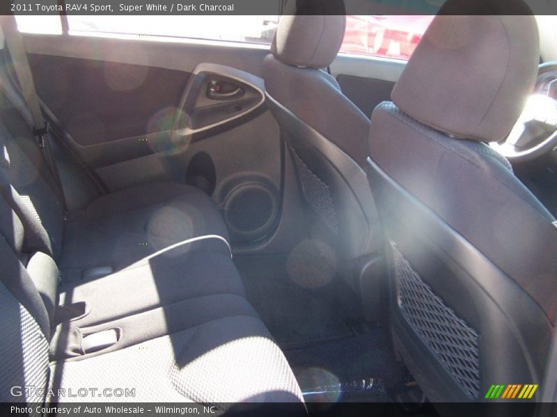Super White / Dark Charcoal 2011 Toyota RAV4 Sport