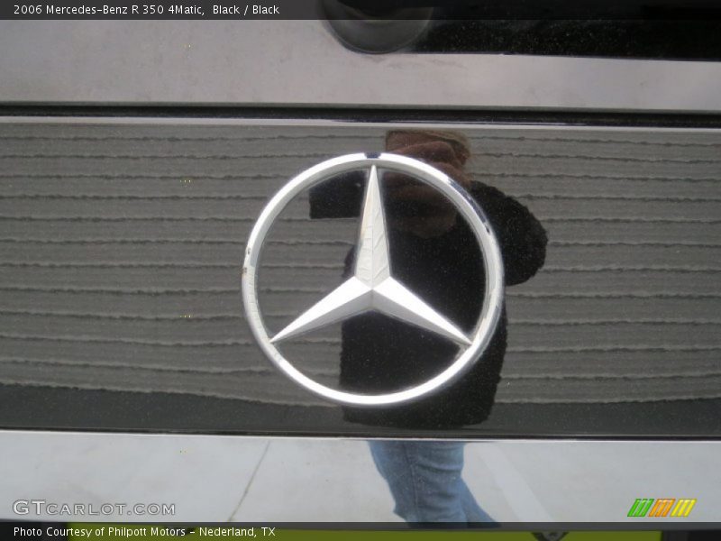 Black / Black 2006 Mercedes-Benz R 350 4Matic