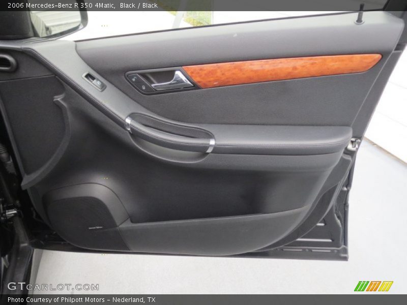 Black / Black 2006 Mercedes-Benz R 350 4Matic
