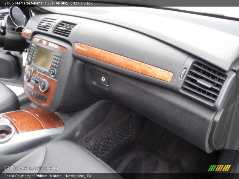 Black / Black 2006 Mercedes-Benz R 350 4Matic