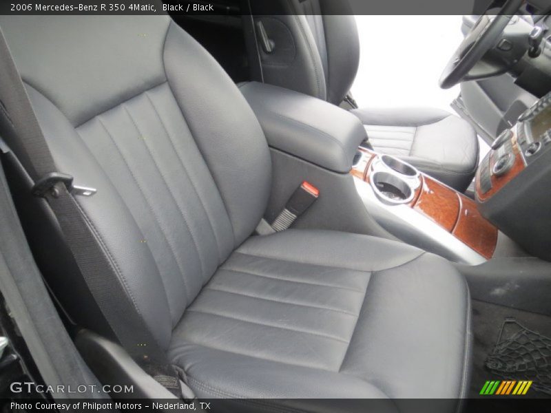 Black / Black 2006 Mercedes-Benz R 350 4Matic