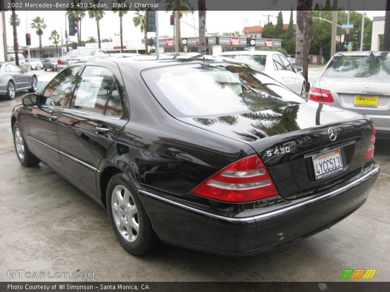 Black / Charcoal 2002 Mercedes-Benz S 430 Sedan