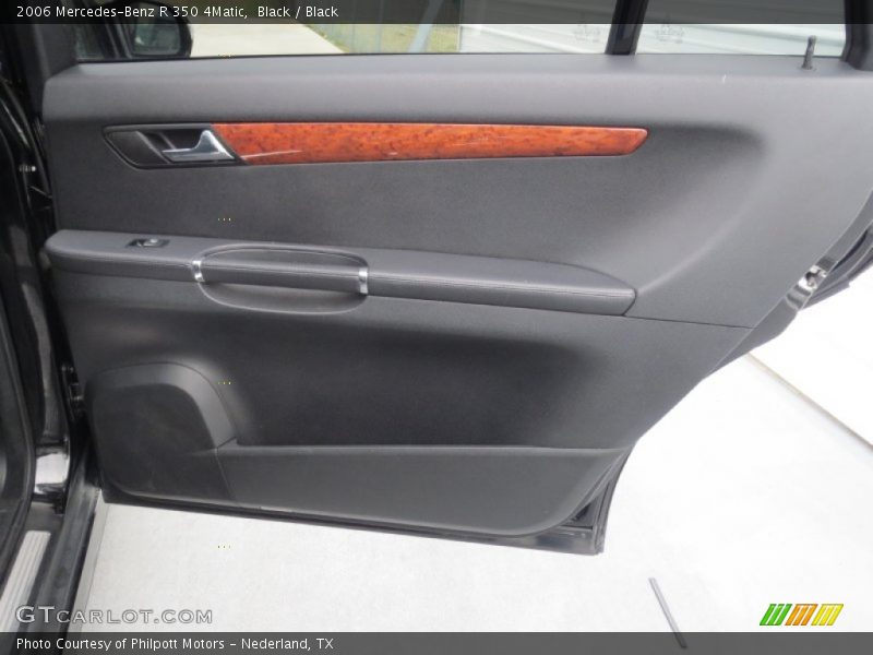 Black / Black 2006 Mercedes-Benz R 350 4Matic
