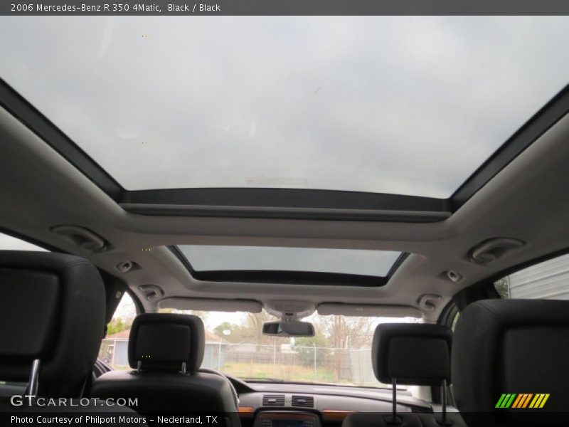 Black / Black 2006 Mercedes-Benz R 350 4Matic