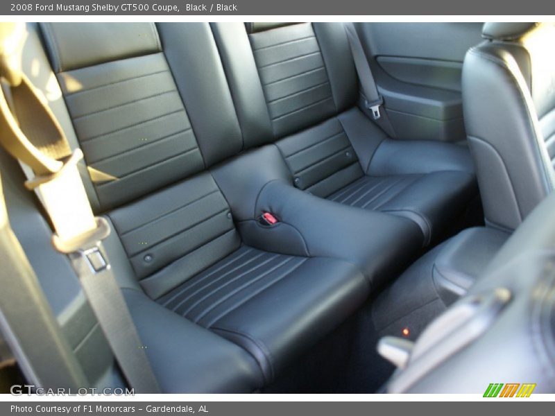 Black / Black 2008 Ford Mustang Shelby GT500 Coupe