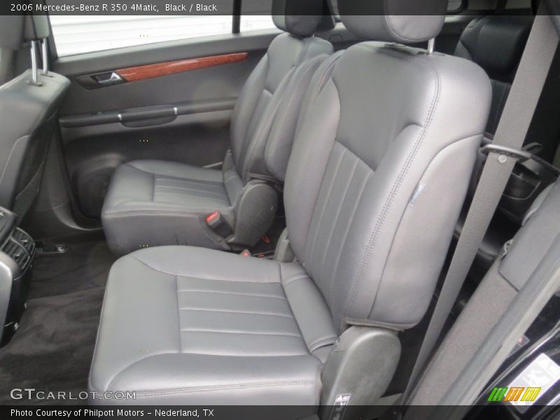 Black / Black 2006 Mercedes-Benz R 350 4Matic