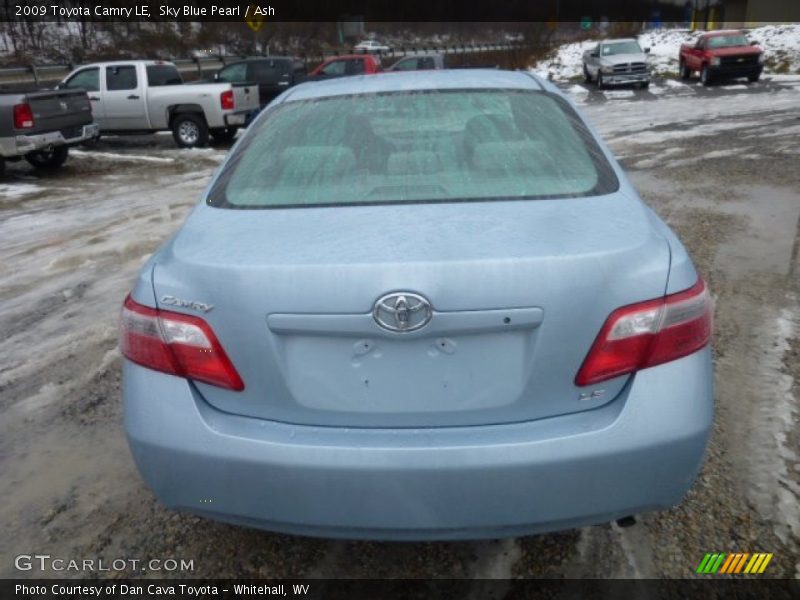 Sky Blue Pearl / Ash 2009 Toyota Camry LE