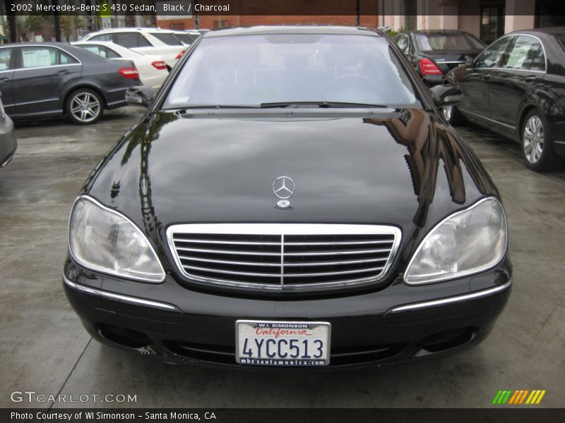 Black / Charcoal 2002 Mercedes-Benz S 430 Sedan