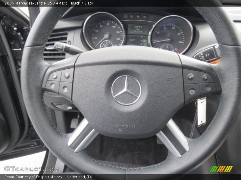 Black / Black 2006 Mercedes-Benz R 350 4Matic