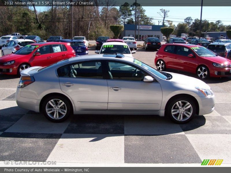Brilliant Silver / Charcoal 2012 Nissan Altima 3.5 SR