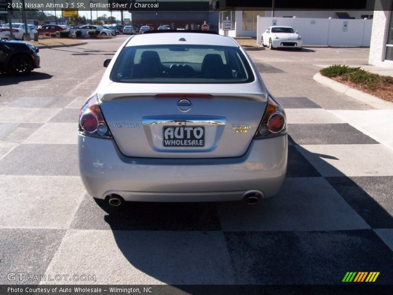 Brilliant Silver / Charcoal 2012 Nissan Altima 3.5 SR