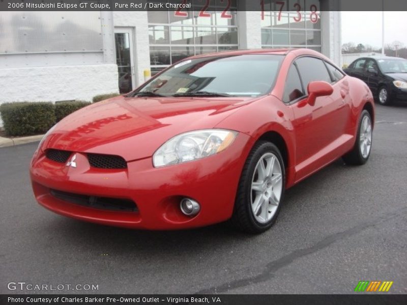 Pure Red / Dark Charcoal 2006 Mitsubishi Eclipse GT Coupe