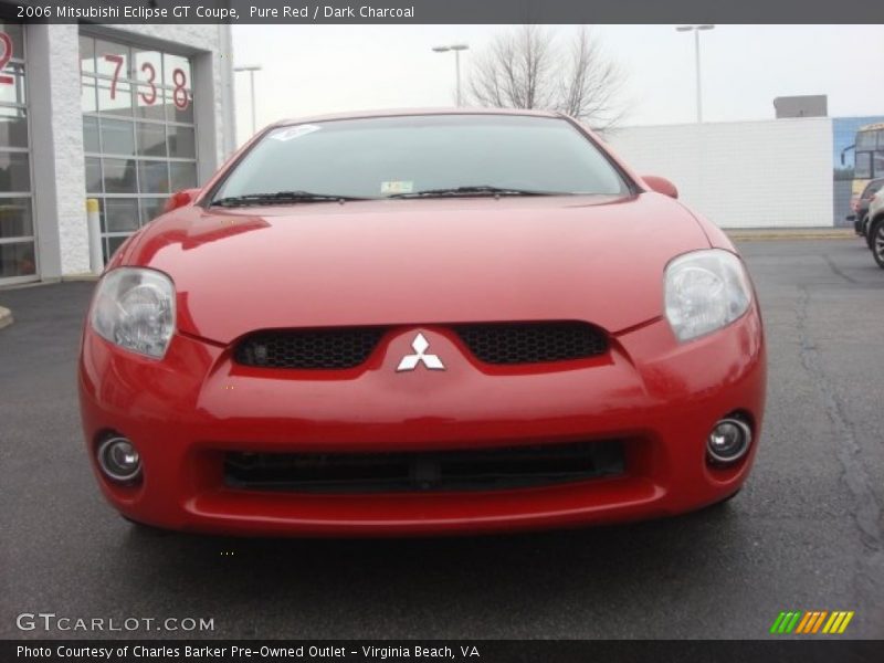 Pure Red / Dark Charcoal 2006 Mitsubishi Eclipse GT Coupe