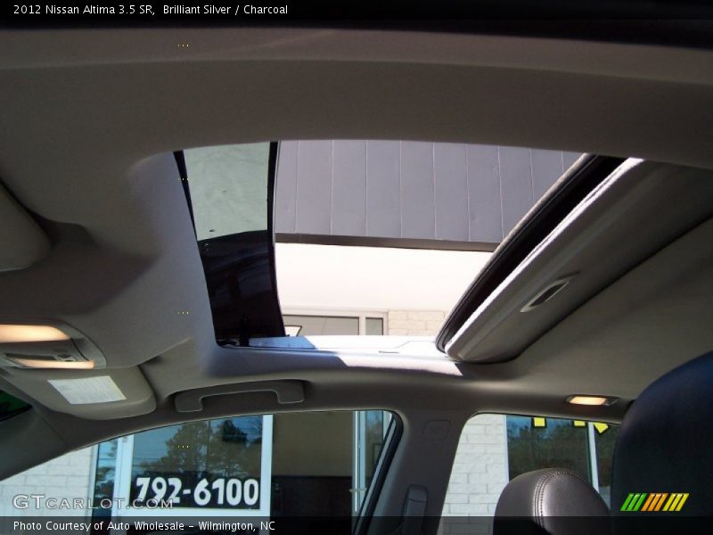 Brilliant Silver / Charcoal 2012 Nissan Altima 3.5 SR