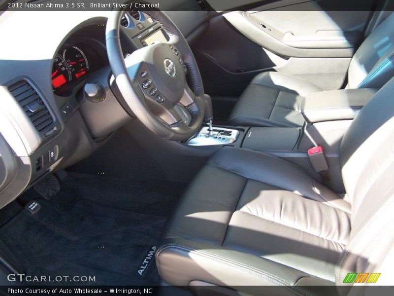 Brilliant Silver / Charcoal 2012 Nissan Altima 3.5 SR