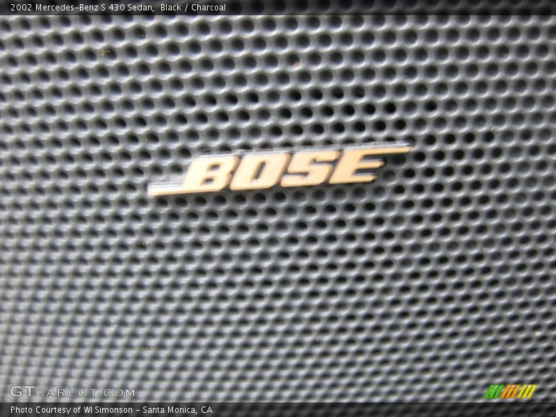 Black / Charcoal 2002 Mercedes-Benz S 430 Sedan