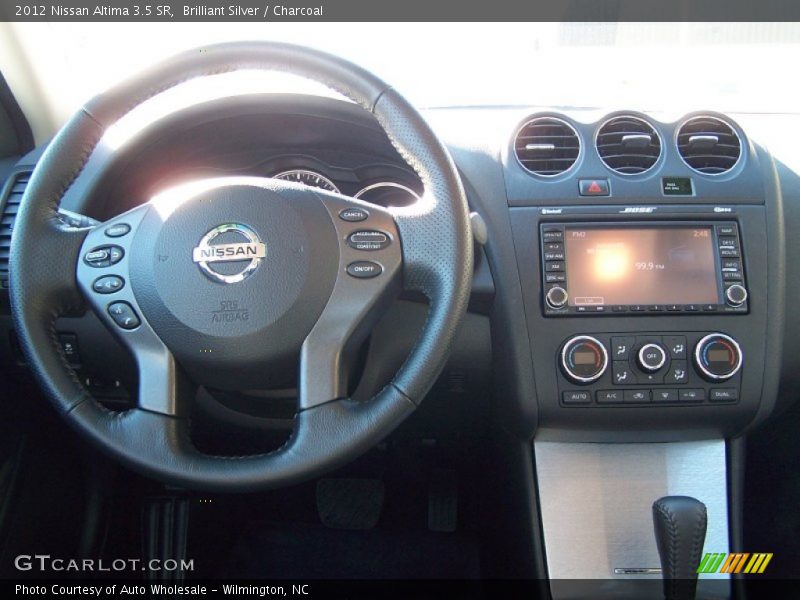 Brilliant Silver / Charcoal 2012 Nissan Altima 3.5 SR