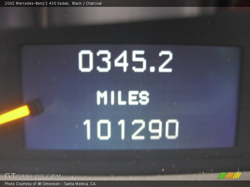 Black / Charcoal 2002 Mercedes-Benz S 430 Sedan