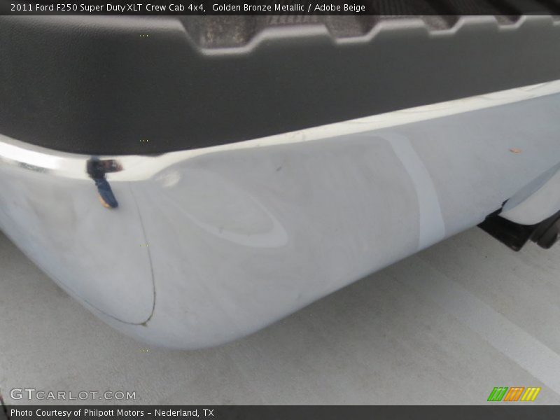 Golden Bronze Metallic / Adobe Beige 2011 Ford F250 Super Duty XLT Crew Cab 4x4