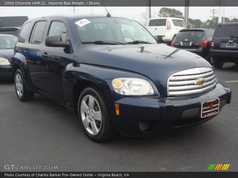 Imperial Blue Metallic / Ebony 2009 Chevrolet HHR LS