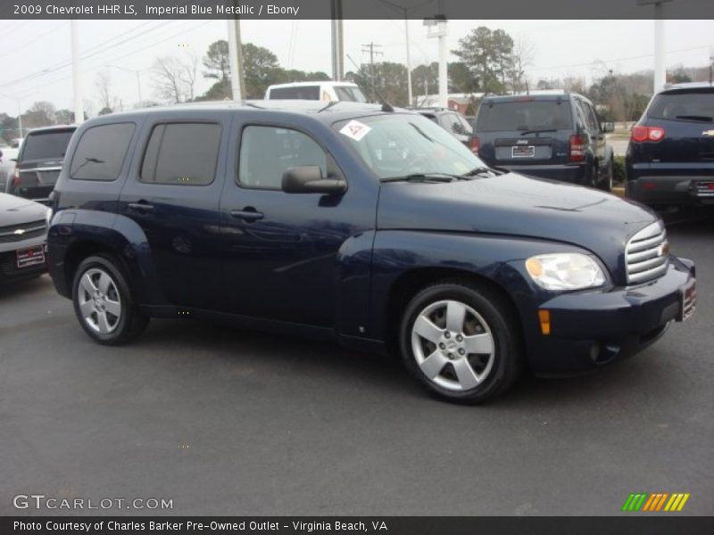 Imperial Blue Metallic / Ebony 2009 Chevrolet HHR LS