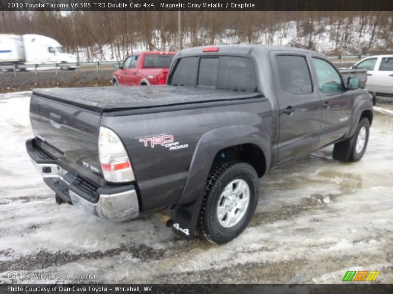Magnetic Gray Metallic / Graphite 2010 Toyota Tacoma V6 SR5 TRD Double Cab 4x4