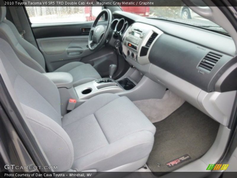 Magnetic Gray Metallic / Graphite 2010 Toyota Tacoma V6 SR5 TRD Double Cab 4x4