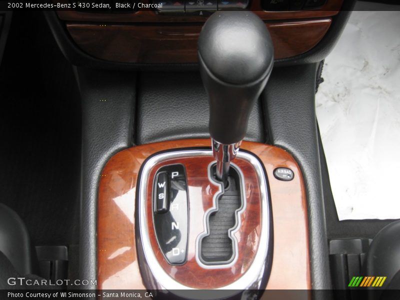 Black / Charcoal 2002 Mercedes-Benz S 430 Sedan