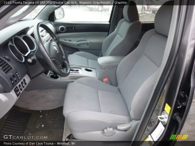 Magnetic Gray Metallic / Graphite 2010 Toyota Tacoma V6 SR5 TRD Double Cab 4x4