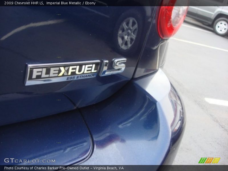 Imperial Blue Metallic / Ebony 2009 Chevrolet HHR LS