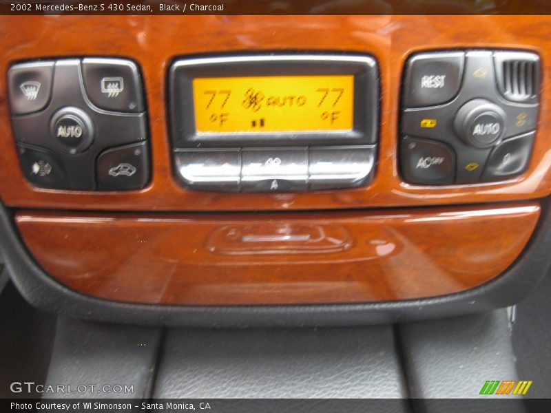 Black / Charcoal 2002 Mercedes-Benz S 430 Sedan