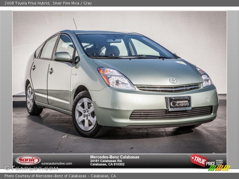 Silver Pine Mica / Gray 2008 Toyota Prius Hybrid