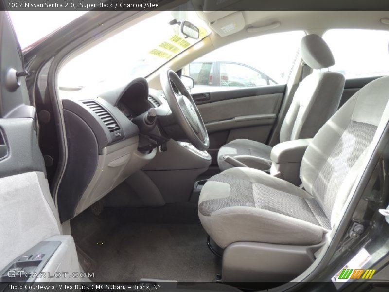 Super Black / Charcoal/Steel 2007 Nissan Sentra 2.0