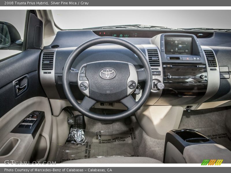 Dashboard of 2008 Prius Hybrid