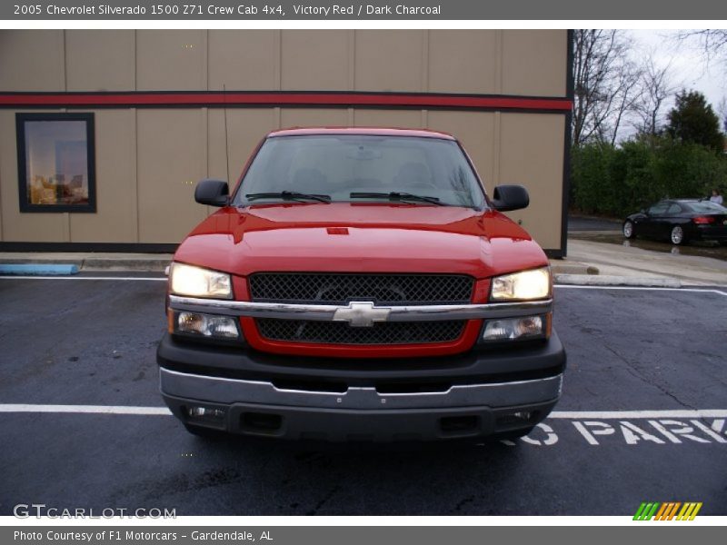 Victory Red / Dark Charcoal 2005 Chevrolet Silverado 1500 Z71 Crew Cab 4x4