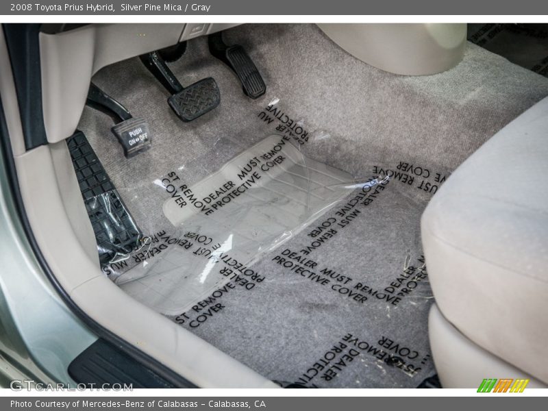Silver Pine Mica / Gray 2008 Toyota Prius Hybrid