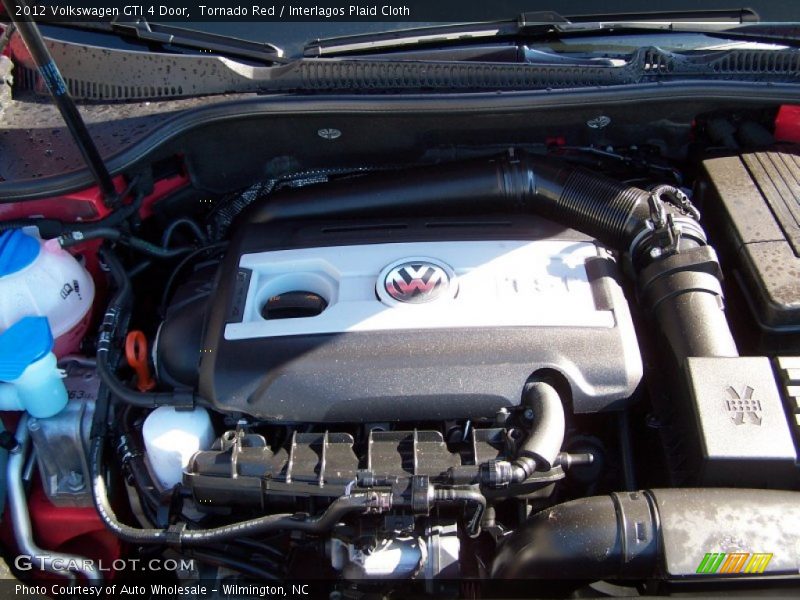 Tornado Red / Interlagos Plaid Cloth 2012 Volkswagen GTI 4 Door