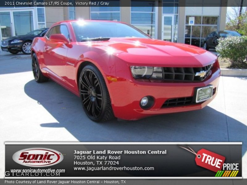 Victory Red / Gray 2011 Chevrolet Camaro LT/RS Coupe