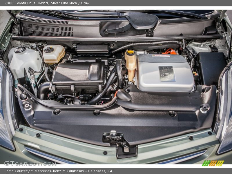  2008 Prius Hybrid Engine - 1.5 Liter DOHC 16-Valve VVT-i 4 Cylinder Gasoline/Electric Hybrid