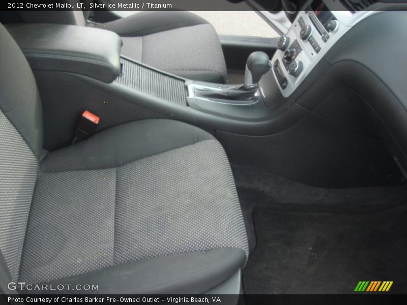 Silver Ice Metallic / Titanium 2012 Chevrolet Malibu LT