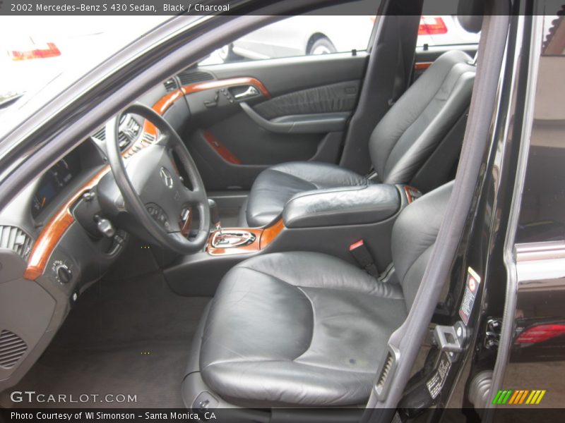 Black / Charcoal 2002 Mercedes-Benz S 430 Sedan