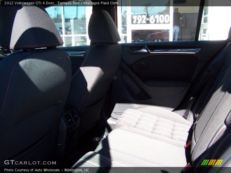 Tornado Red / Interlagos Plaid Cloth 2012 Volkswagen GTI 4 Door