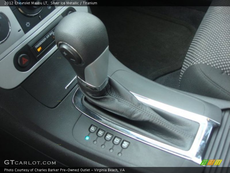 Silver Ice Metallic / Titanium 2012 Chevrolet Malibu LT
