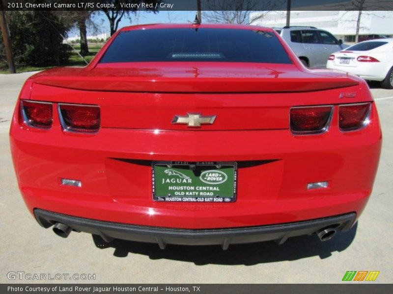 Victory Red / Gray 2011 Chevrolet Camaro LT/RS Coupe
