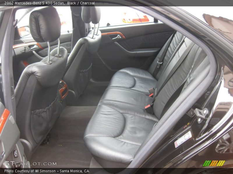 Black / Charcoal 2002 Mercedes-Benz S 430 Sedan